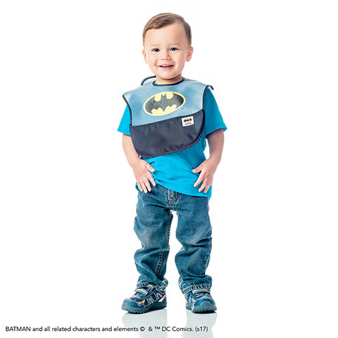 Pack de 2 super-bavoirs imperméables Batman Pack de 2 super-bavoirs imperméables Batman