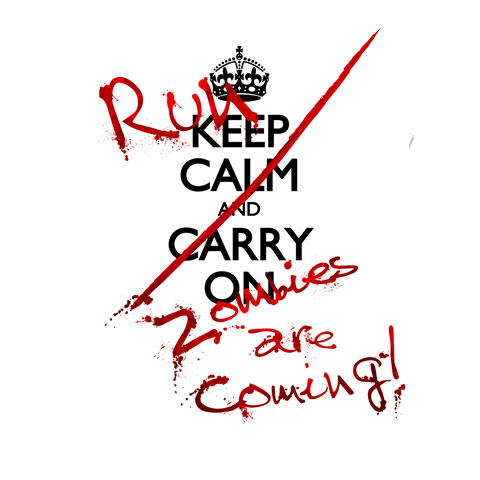 Run Zombie Are Coming Run Zombie Are Coming