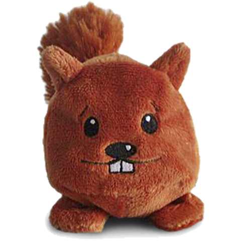 Peluche écureuil - 7 cm - Essuie-écran - Schmoozie Peluche écureuil - 7 cm - Essuie-écran - Schmoozie