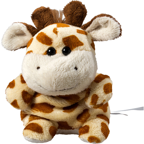 Peluche girafe - 11 cm - Essuie-écran Peluche girafe - 11 cm - Essuie-écran
