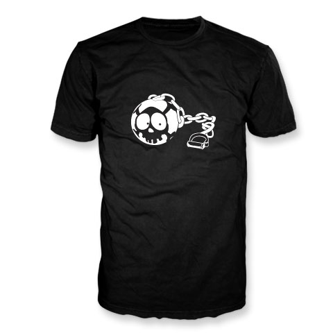 Et si Jack était... un boulet - T-Shirt noir phosphorescent Et si Jack était... un boulet - T-Shirt noir phosphorescent