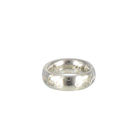 Mini-anneau - Pendentif argent double gravure Mini-anneau - Pendentif argent double gravure