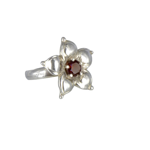 Bague personnalisée Earinya - Grenat Bague personnalisée Earinya - Grenat