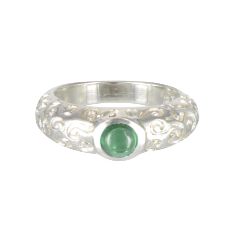 Celebrindal sertie Agate verte - Bague Celebrindal sertie Agate verte - Bague
