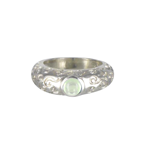 Celebrindal sertie Péridot vert pastel - Bague Celebrindal sertie Péridot vert pastel - Bague