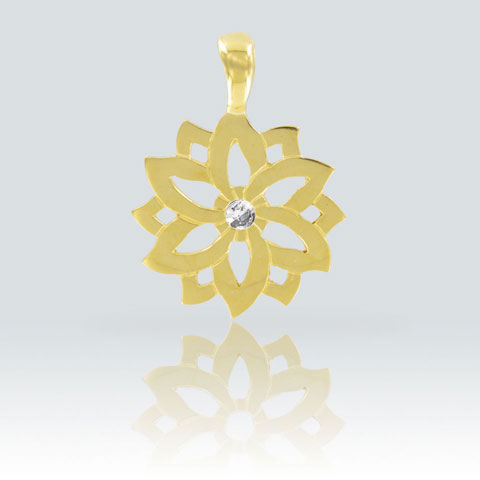 Soleil - Pendentif serti Soleil - Pendentif serti