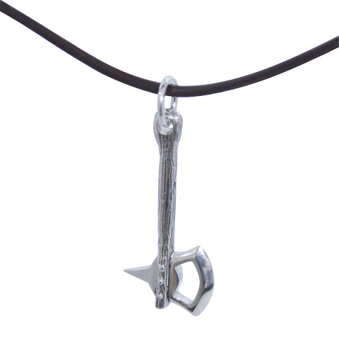 Hache à lancer - Pendentif Hache à lancer - Pendentif