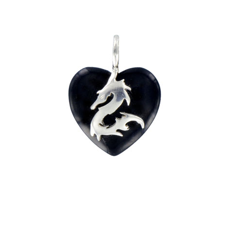 Coeur de Sylve - Dragon Onyx - Pendentif Coeur de Sylve - Dragon Onyx - Pendentif