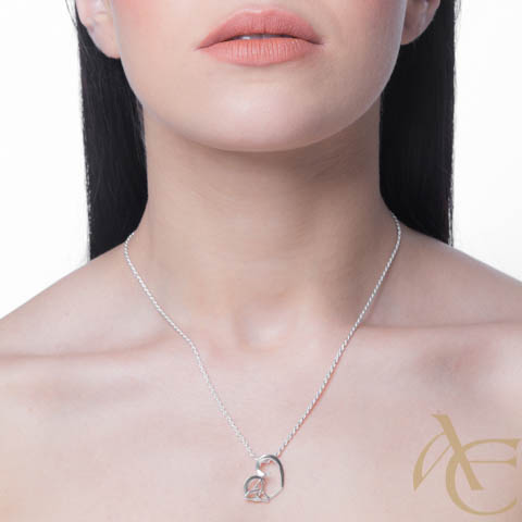 Coeur de Monade - pendentif argent 925ème Coeur de Monade - pendentif argent 925ème