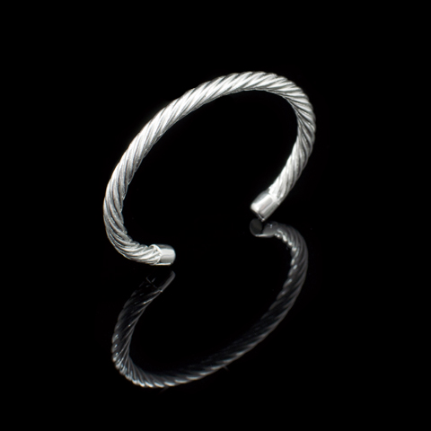 Bracelet câble Viking - argent 925ème Bracelet câble Viking - argent 925ème