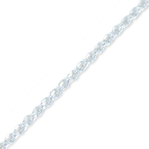 Chaîne torsadée 45 cm - argent 925ème Chaîne torsadée 45 cm - argent 925ème