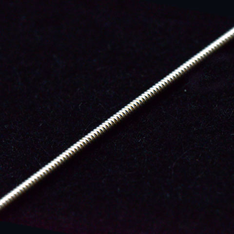 Collier câble ras de cou 42 cm - argent 925ème Collier câble ras de cou 42 cm - argent 925ème