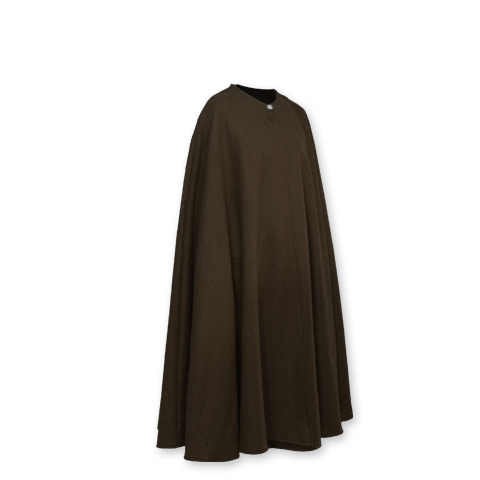 Cape sans capuche marron Cape sans capuche marron