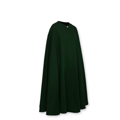 Cape sans capuche verte Cape sans capuche verte