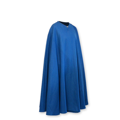 Cape sans capuche bleue Cape sans capuche bleue
