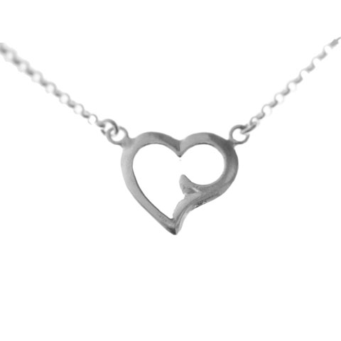 Coeur - collier argent 925ème Coeur - collier argent 925ème