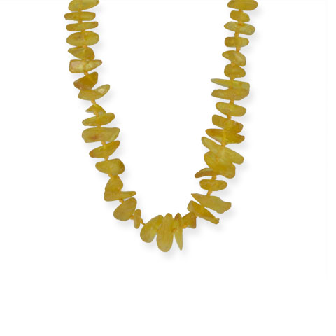 Ambre - collier ambre mat miel 45 cm Ambre - collier ambre mat miel 45 cm