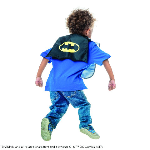 SUPER BAVOIR avec cape amovible Batman SUPER BAVOIR avec cape amovible Batman