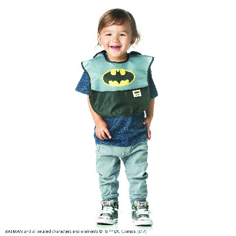 SUPER BAVOIR avec cape amovible Batman SUPER BAVOIR avec cape amovible Batman