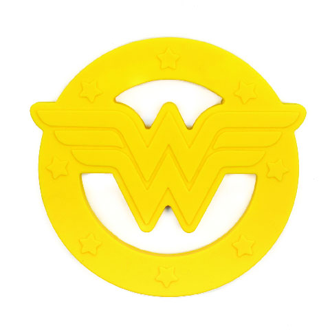 Anneau de dentition en silicone Wonder Woman Anneau de dentition en silicone Wonder Woman
