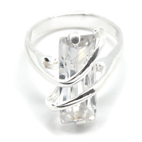 Ardent - bague argent 925ème et oxyde zirconium Ardent - bague argent 925ème et oxyde zirconium