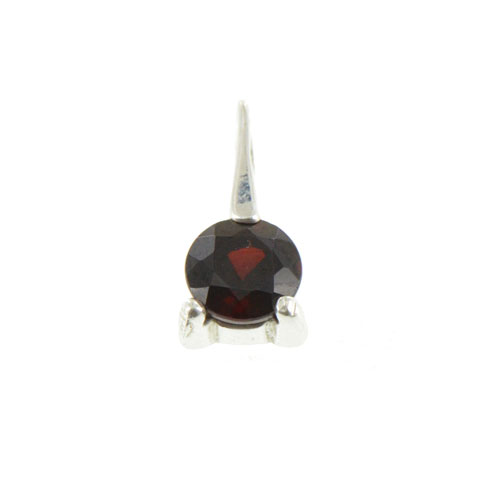 Intense - pendentif argent 925ème et Grenat Intense - pendentif argent 925ème et Grenat