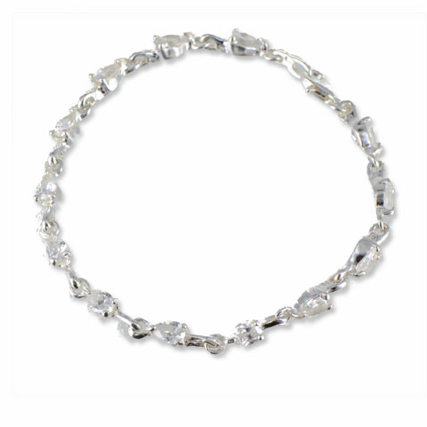 Intense - bracelet argent 925ème et oxyde zirconium Intense - bracelet argent 925ème et oxyde zirconium