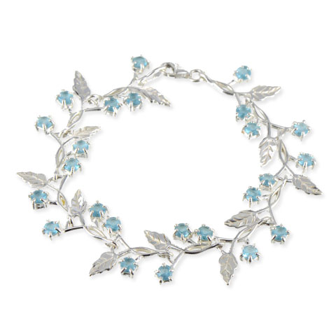 Délicate - bracelet argent 925ème et oxyde zirconium Délicate - bracelet argent 925ème et oxyde zirconium