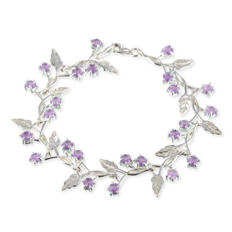 Délicate - bracelet argent 925ème et oxyde zirconium Délicate - bracelet argent 925ème et oxyde zirconium