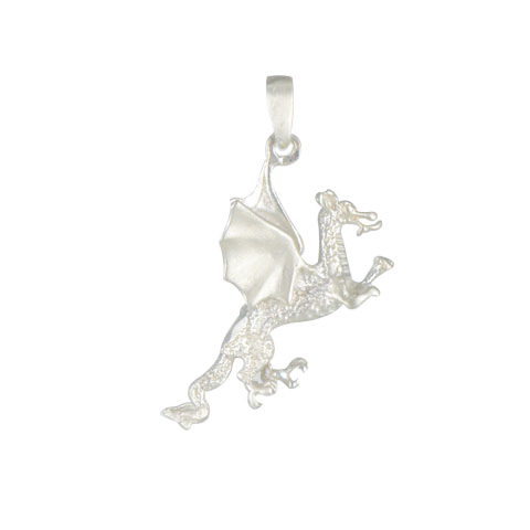 Dragon blanc - pendentif argent 925ème Dragon blanc - pendentif argent 925ème