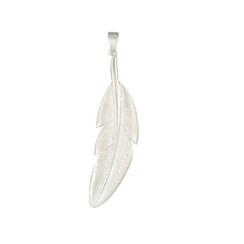 Nature - Plume pendentif argent 925ème Nature - Plume pendentif argent 925ème