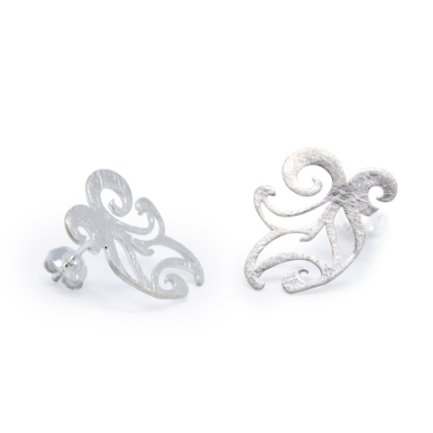 Arabesques - clous d’oreilles argent 925ème Arabesques - clous d’oreilles argent 925ème