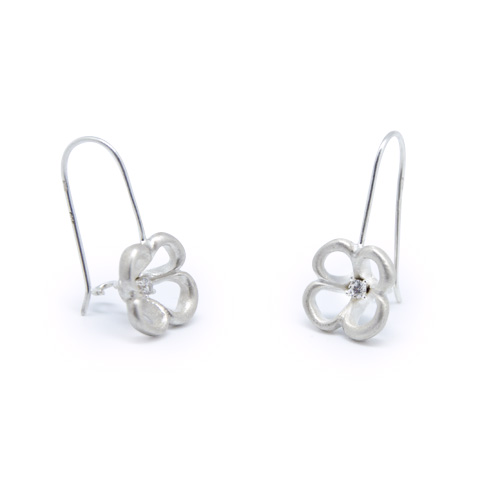 Nature - Corolles boucles d’oreilles argent 925ème Nature - Corolles boucles d’oreilles argent 925ème