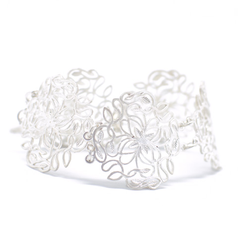 Nature - Printemps - bracelet argent 925ème Nature - Printemps - bracelet argent 925ème