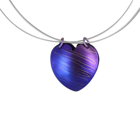 Verion - collier en titane et cables acier Verion - collier en titane et cables acier