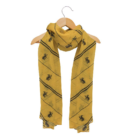 Echarpe légère Foulard Poufsouffle - Harry Potter Echarpe légère Foulard Poufsouffle - Harry Potter