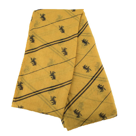 Echarpe légère Foulard Poufsouffle - Harry Potter Echarpe légère Foulard Poufsouffle - Harry Potter