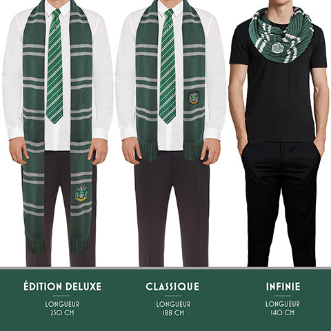 Echarpe deluxe - Serpentard - Harry Potter Echarpe deluxe - Serpentard - Harry Potter