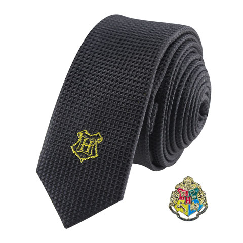 Cravate Deluxe Poudlard avec pin’s - Harry Potter Cravate Deluxe Poudlard avec pin’s - Harry Potter