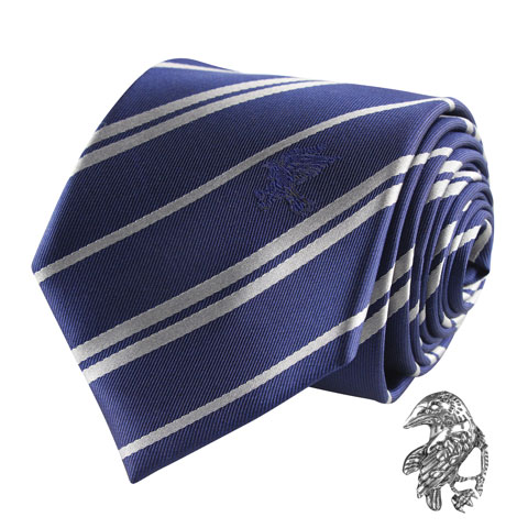 Cravate Deluxe Serdaigle avec pin’s - Harry Potter Cravate Deluxe Serdaigle avec pin’s - Harry Potter