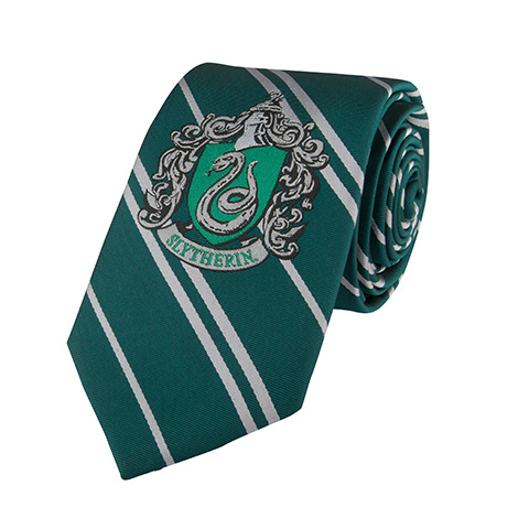 Cravate Serpentard - Logo tissé - Harry Potter Cravate Serpentard - Logo tissé - Harry Potter