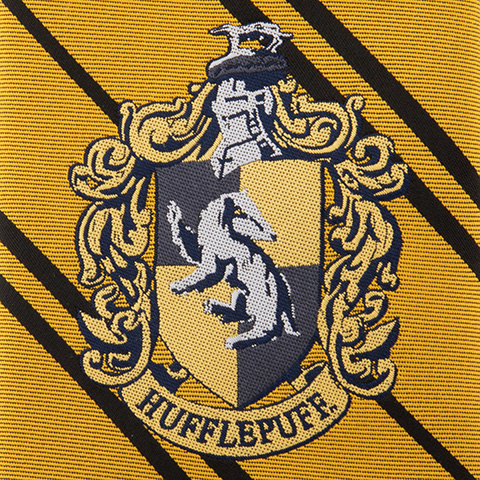 Cravate Poufsouffle - Logo tissé - Harry Potter Cravate Poufsouffle - Logo tissé - Harry Potter