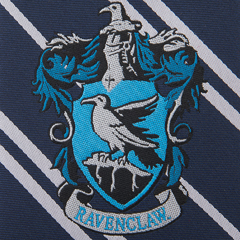Cravate kid Serdaigle - Logo tissé - Harry Potter Cravate kid Serdaigle - Logo tissé - Harry Potter