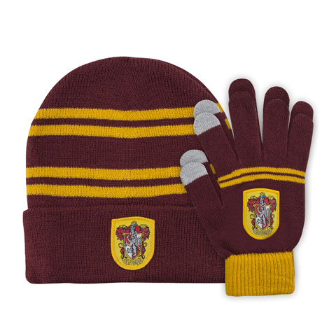 Set Enfant Gants Tactiles & Bonnet - Gryffondor Set Enfant Gants Tactiles & Bonnet - Gryffondor