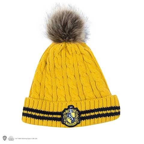 Bonnet à pompon - Poufsouffle - Harry Potter Bonnet à pompon - Poufsouffle - Harry Potter