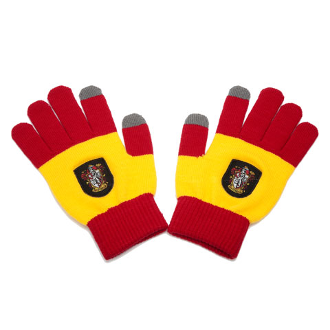 Gants tactiles - Gryffondor rouge et jaune - Harry Potter Gants tactiles - Gryffondor rouge et jaune - Harry Potter