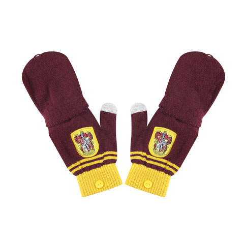 Moufles - Mitaines Gryffondor pourpre et or - Harry Potter Moufles - Mitaines Gryffondor pourpre et or - Harry Potter