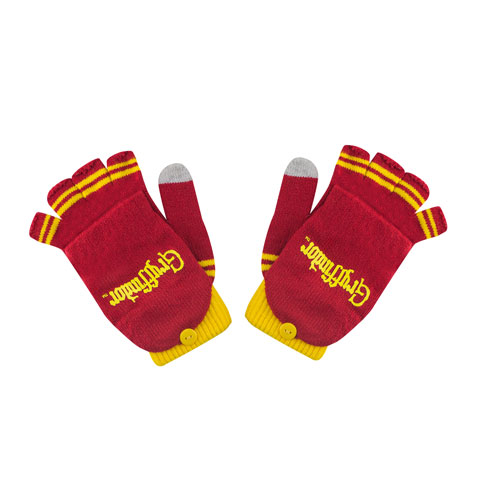 Moufles - Mitaines Gryffondor rouge et jaune - Harry Potter Moufles - Mitaines Gryffondor rouge et jaune - Harry Potter