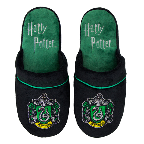 Pantoufles Serpentard taille M/L - Harry Potter Pantoufles Serpentard taille M/L - Harry Potter