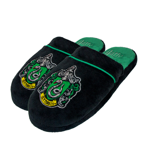 Pantoufles Serpentard taille M/L - Harry Potter Pantoufles Serpentard taille M/L - Harry Potter